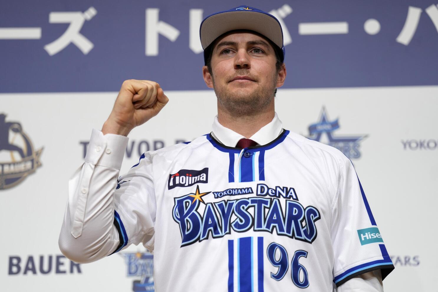 Trevor Bauer shunned by MLB introduced by Japanese team AP News